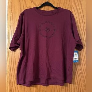 Columbia North Cascades Relaxed Cotton Tee - NWT - Size XL
